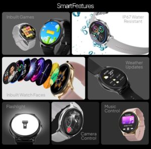 Image for Fire-Boltt Phoenix Pro Smartwatch smart features